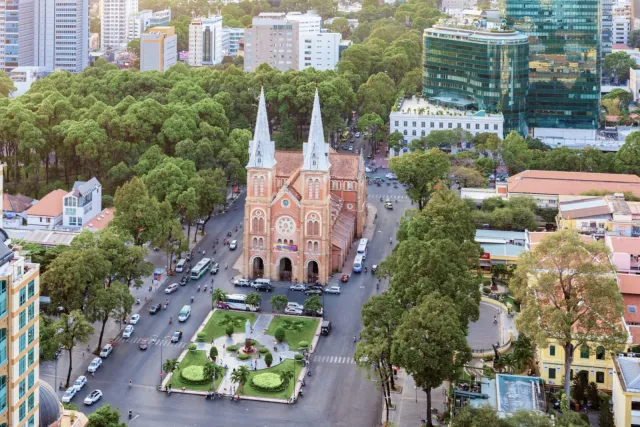 Ho Chi Minh City from above