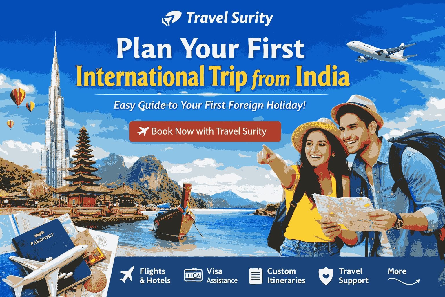 Your First International Trip From India: A Planning Checklist